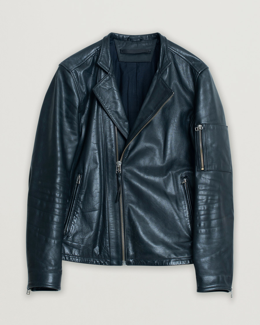 Herre | Pre-owned Jakker | Pre-owned | Tiger of Sweden Rikki Leather Jacket Black M