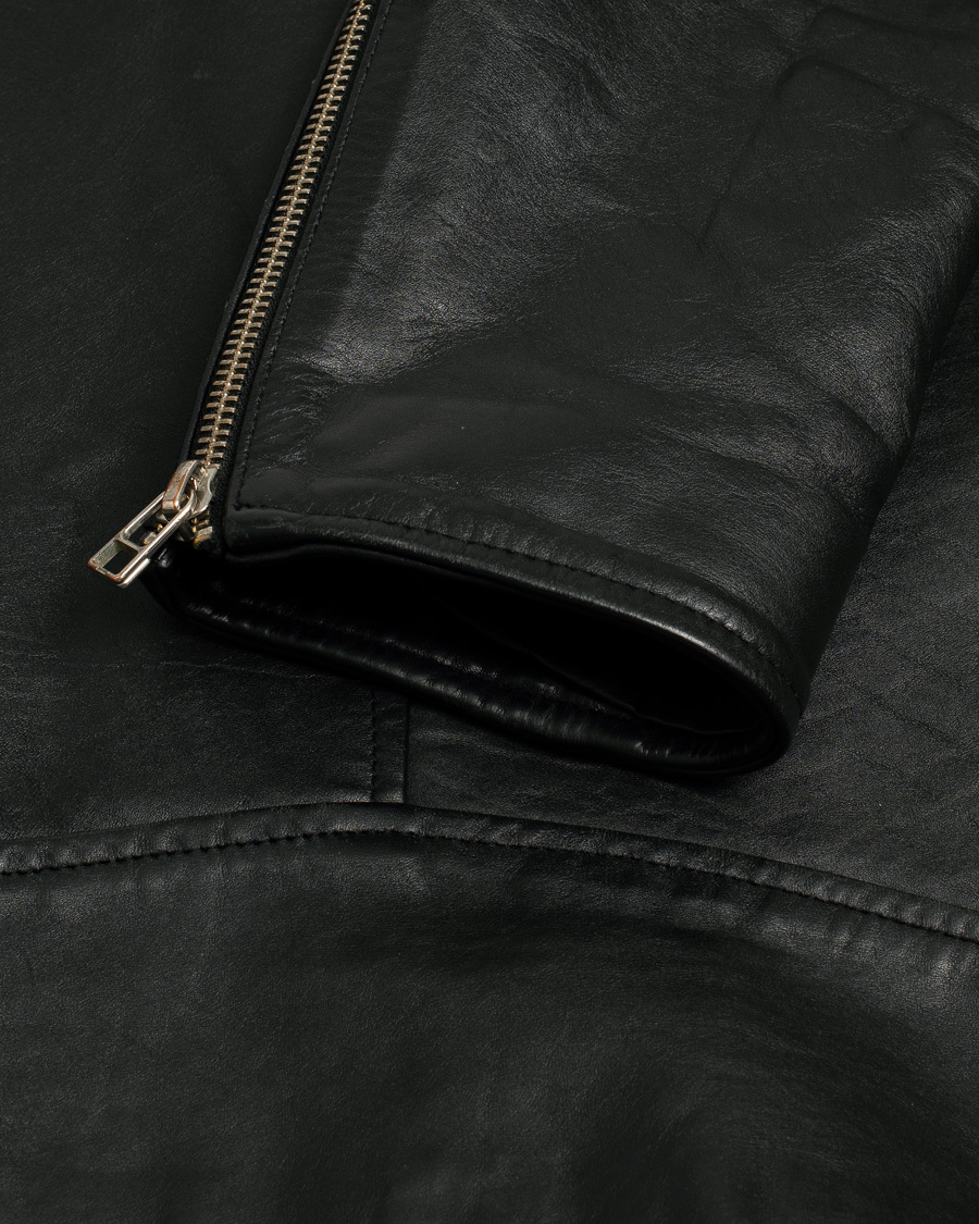Herre | Tiger of Sweden Rikki Leather Jacket Black M | Pre-owned | Tiger of Sweden Rikki Leather Jacket Black M