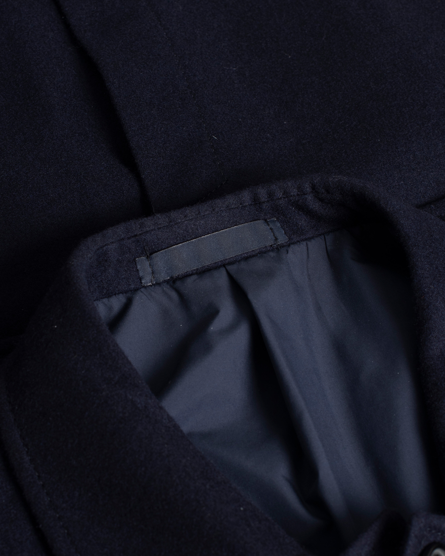 Herre | Caruso Safari Wool Jacket Navy 50 | Pre-owned | Caruso Safari Wool Jacket Navy 50