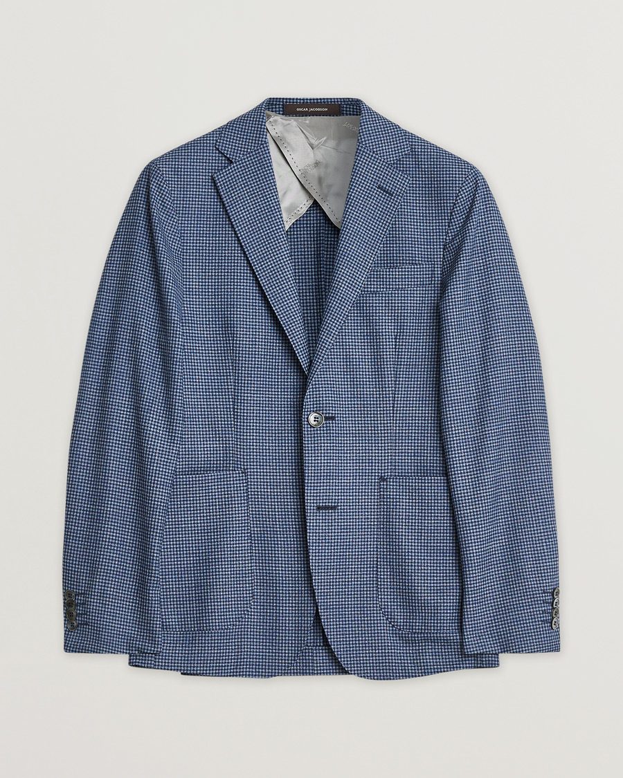 Herre | Pre-owned Dressjakker | Pre-owned | Oscar Jacobson Ferry Check Wool Blazer Multi
