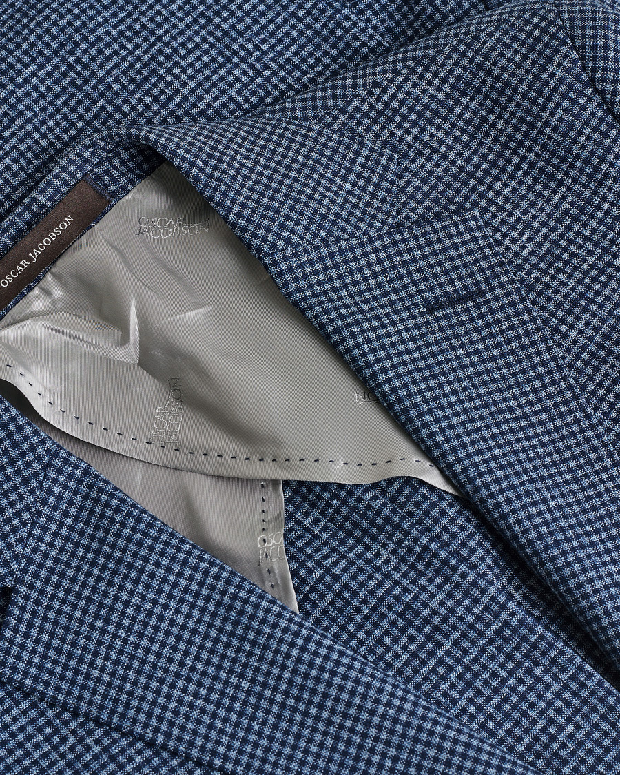 Herre | Pre-owned Dressjakker | Pre-owned | Oscar Jacobson Ferry Check Wool Blazer Multi