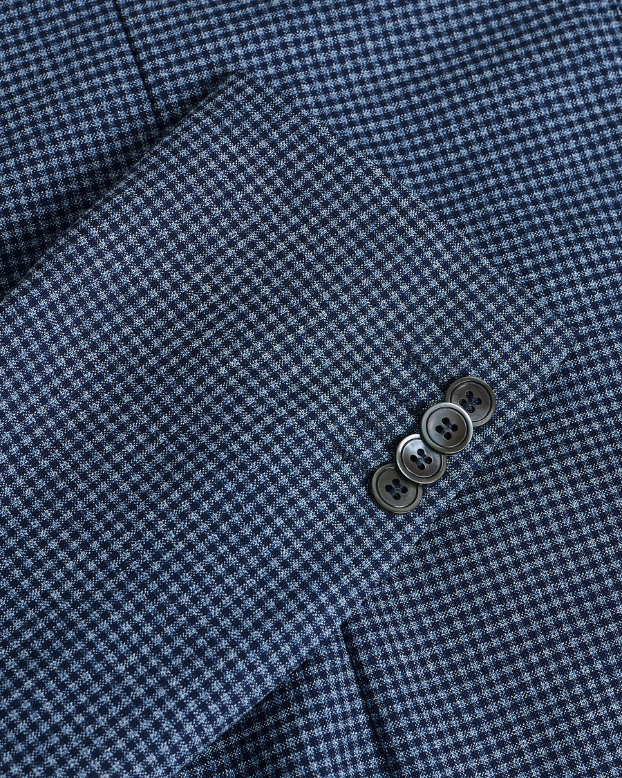 Herre | Pre-owned Dressjakker | Pre-owned | Oscar Jacobson Ferry Check Wool Blazer Multi