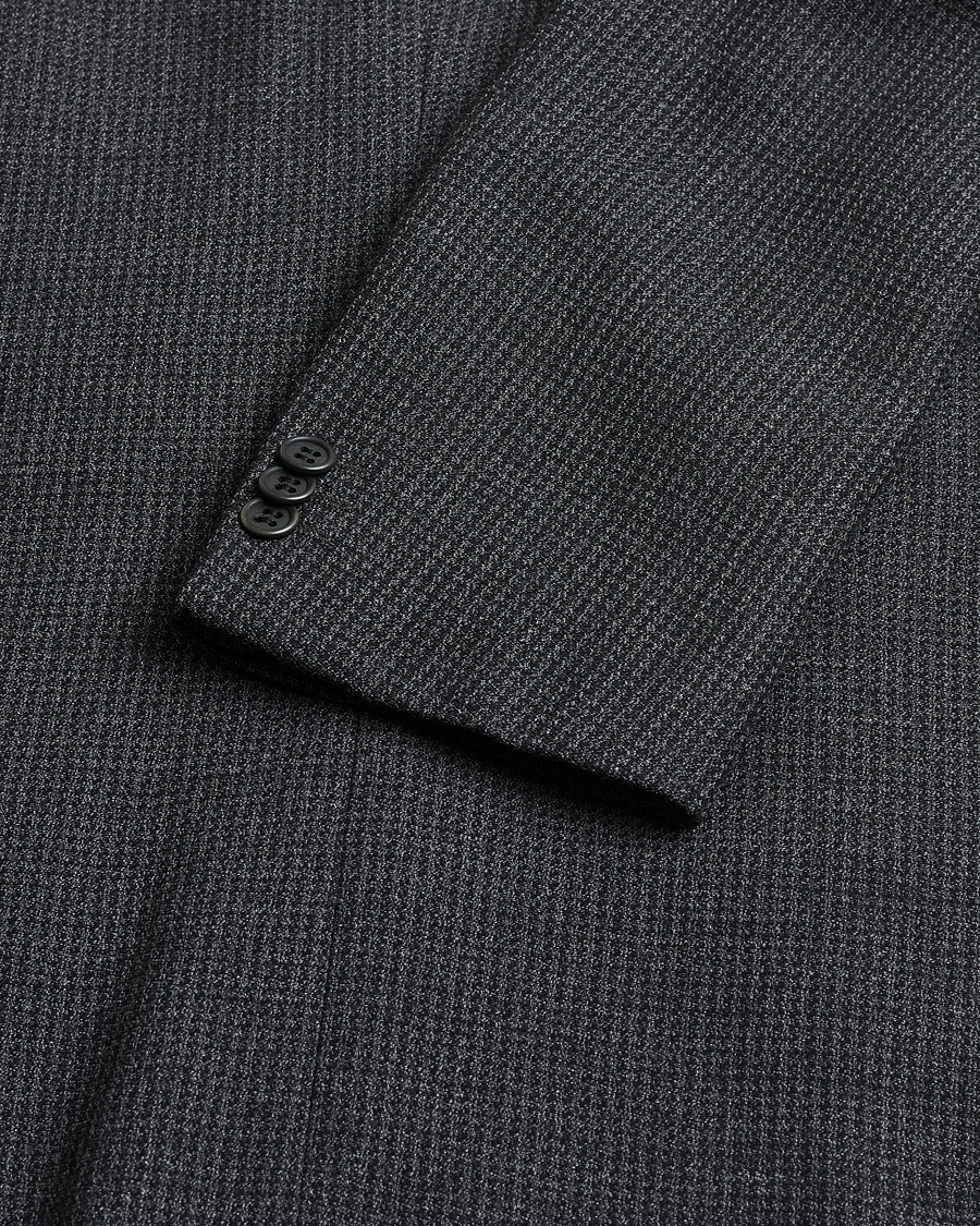 Herre | Pre-owned Dressjakker | Pre-owned | Armani Collezioni Vintage Wool Blazer Dark Grey 48