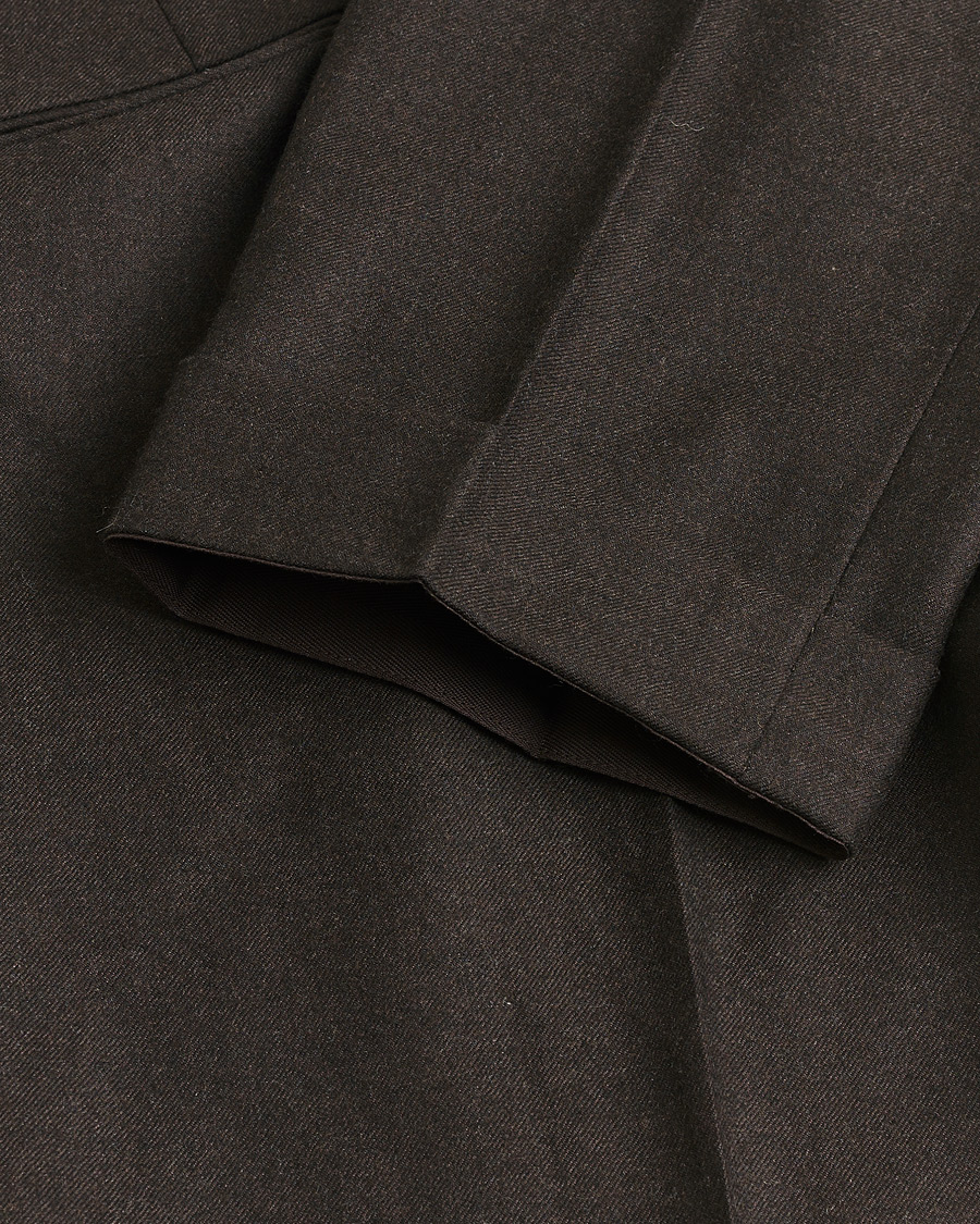 Herre | Pre-owned Bukser | Pre-owned | Incotex Slim Fit Flannel Trousers Brown 50