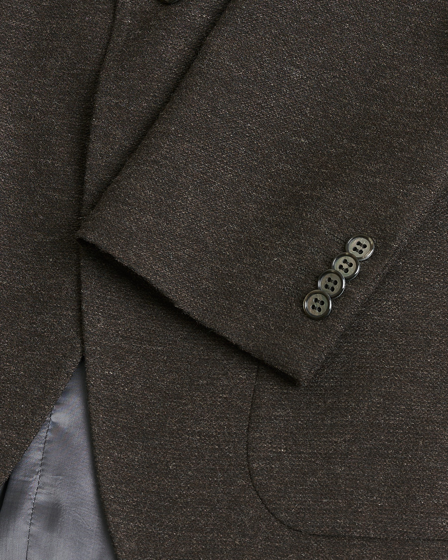 Herre | Pre-owned Dressjakker | Pre-owned | Tiger of Sweden Patch Pocket Wool Blazer Brown 50
