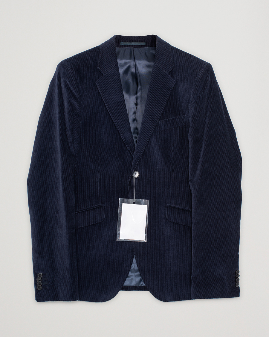 Herre | Dressjakker | Pre-owned | Acne Studios Wall St Corduroy Blazer Navy 48