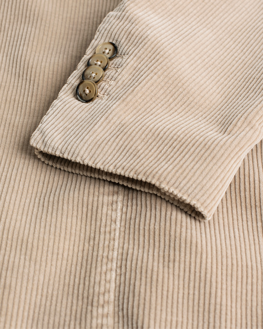 Herre | L.B.M. 1911 Jack Corduroy Blazer Beige | Pre-owned | L.B.M. 1911 Jack Corduroy Blazer Beige