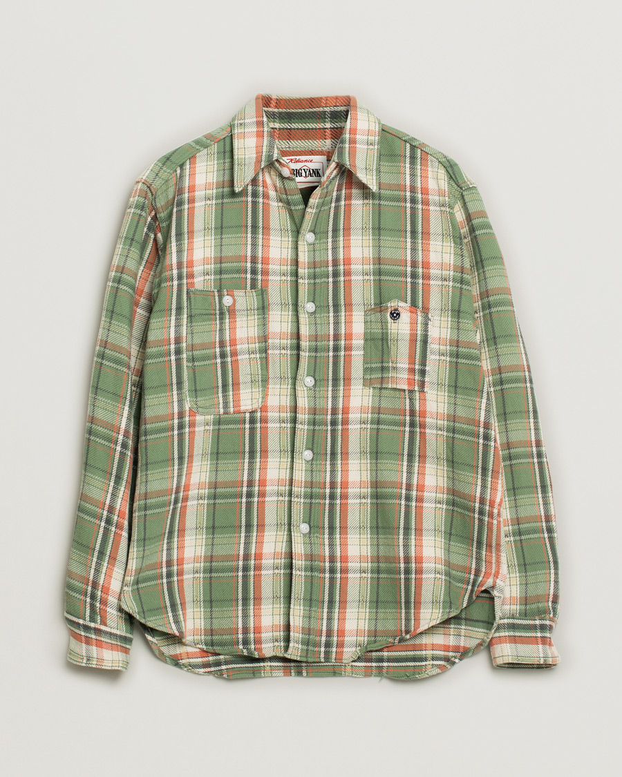 Herre | Skjorter | Pre-owned | Big Yank 1942 Flannel Shirt Green Check S