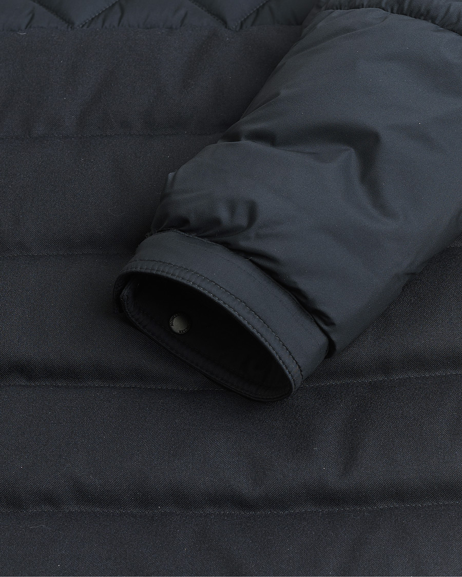 Herre | Pre-owned Jakker | Pre-owned | Moncler Tuena Biker Jacket Navy 3 - L