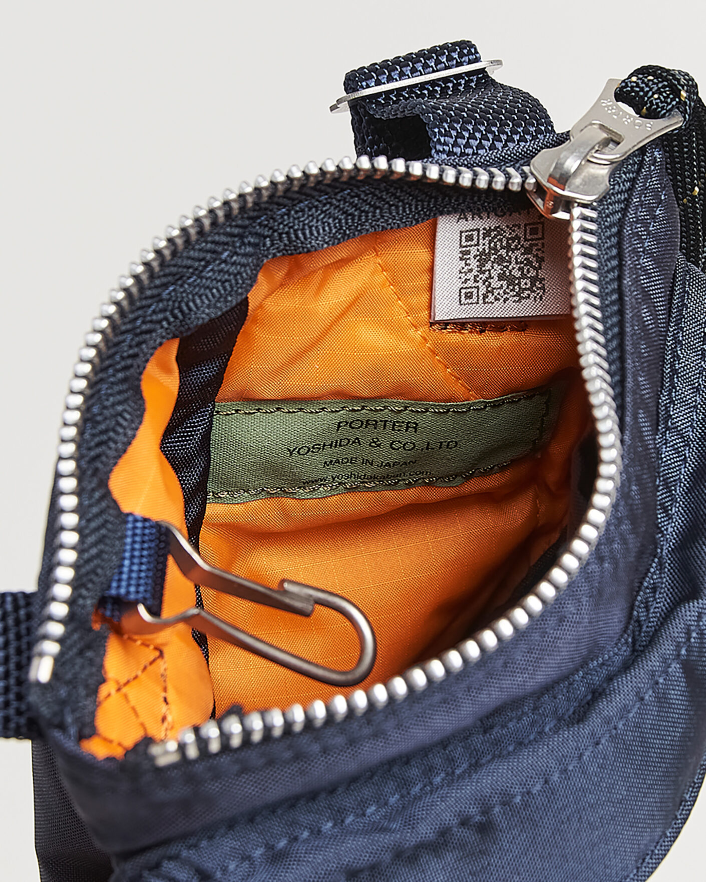 Herre | Pre-owned Assesoarer | Pre-owned | Porter-Yoshida & Co. Force Small Shoulder Pouch Navy Blue