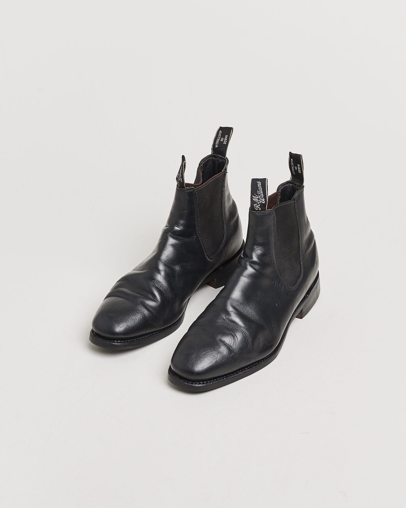 Herre | Pre-owned Randsydde sko | Pre-owned | R.M.Williams Comfort Craftsman G Boot Yearling Black UK9 - EU43,5