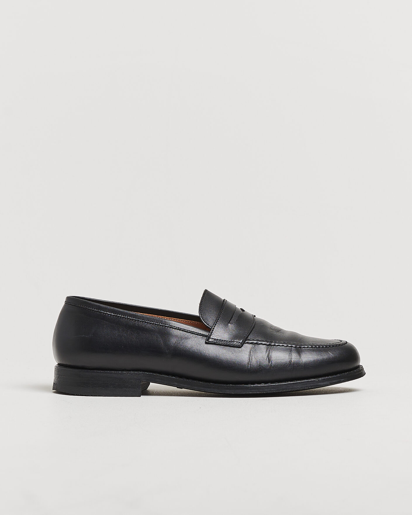 Herre | Pre-owned Randsydde sko | Pre-owned | Myrqvist Stenhammar II Loafer Black Calf UK8 - EU42