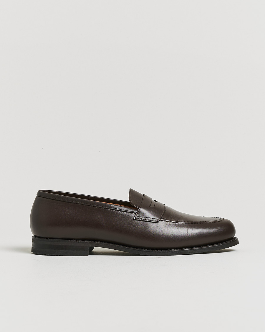 Herre | Pre-owned Randsydde sko | Pre-owned | Myrqvist Stenhammar II Loafer Dark Brown Calf UK10,5 - EU44,5