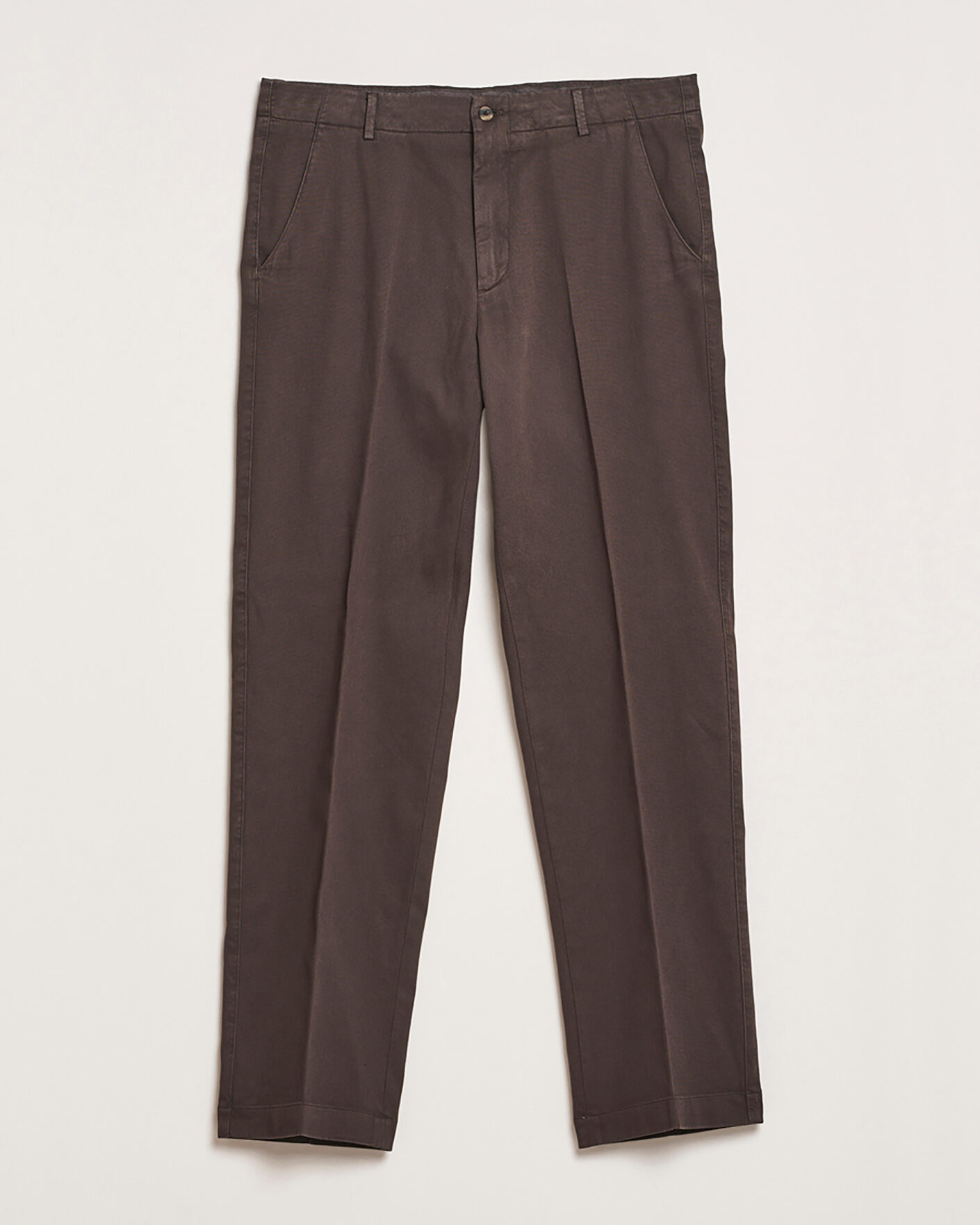 Herre | Pre-owned Bukser | Pre-owned | Boglioli Regular Fit Cotton Chinos Brown 52