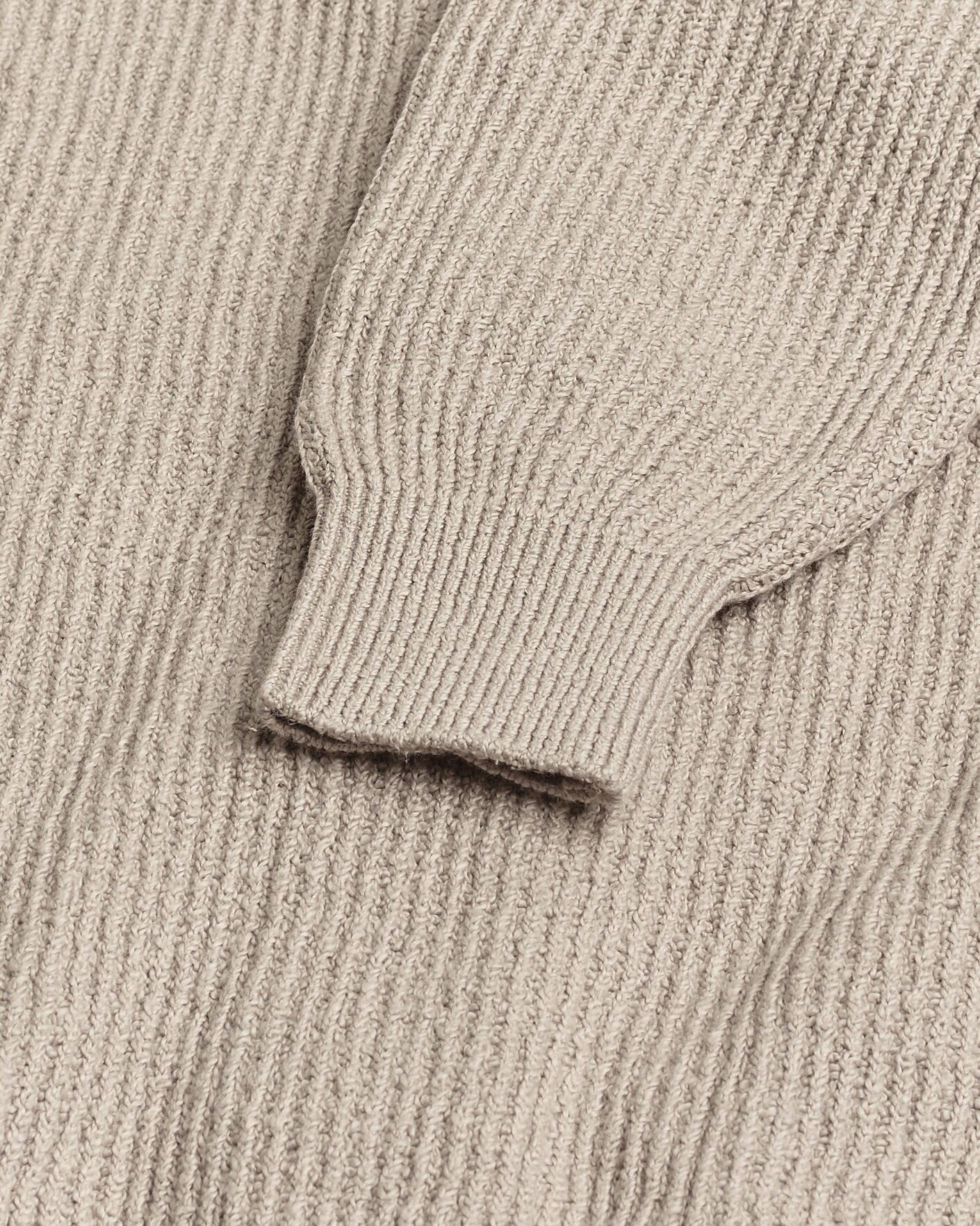 Herre | Pre-owned Gensere | Pre-owned | Brunello Cucinelli Heavy Rib Shawl Cardigan Beige 52