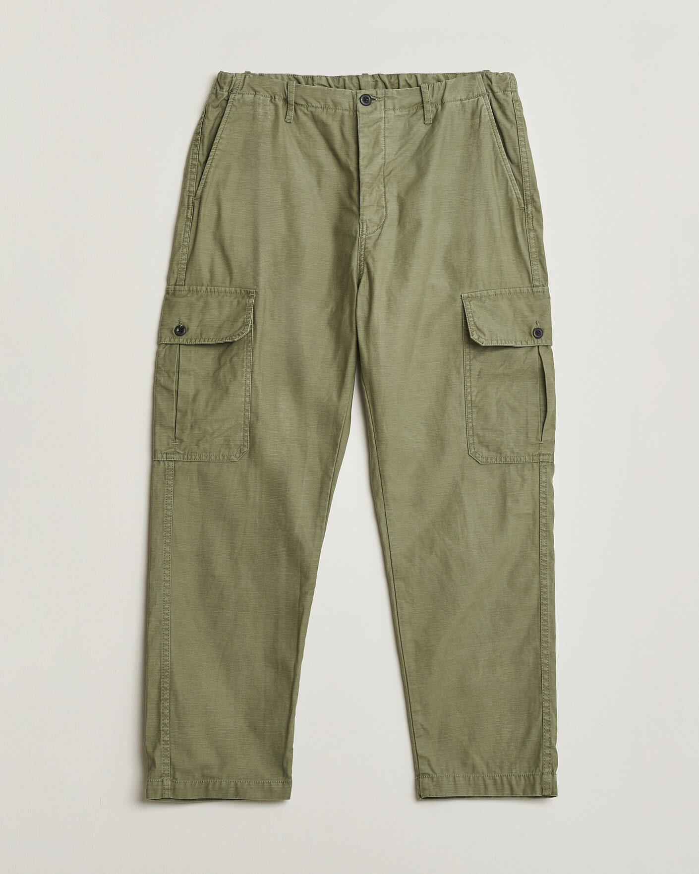 Herre | Pre-owned Bukser | Pre-owned | Incotex Regular Fit Cargo Pants Military W34