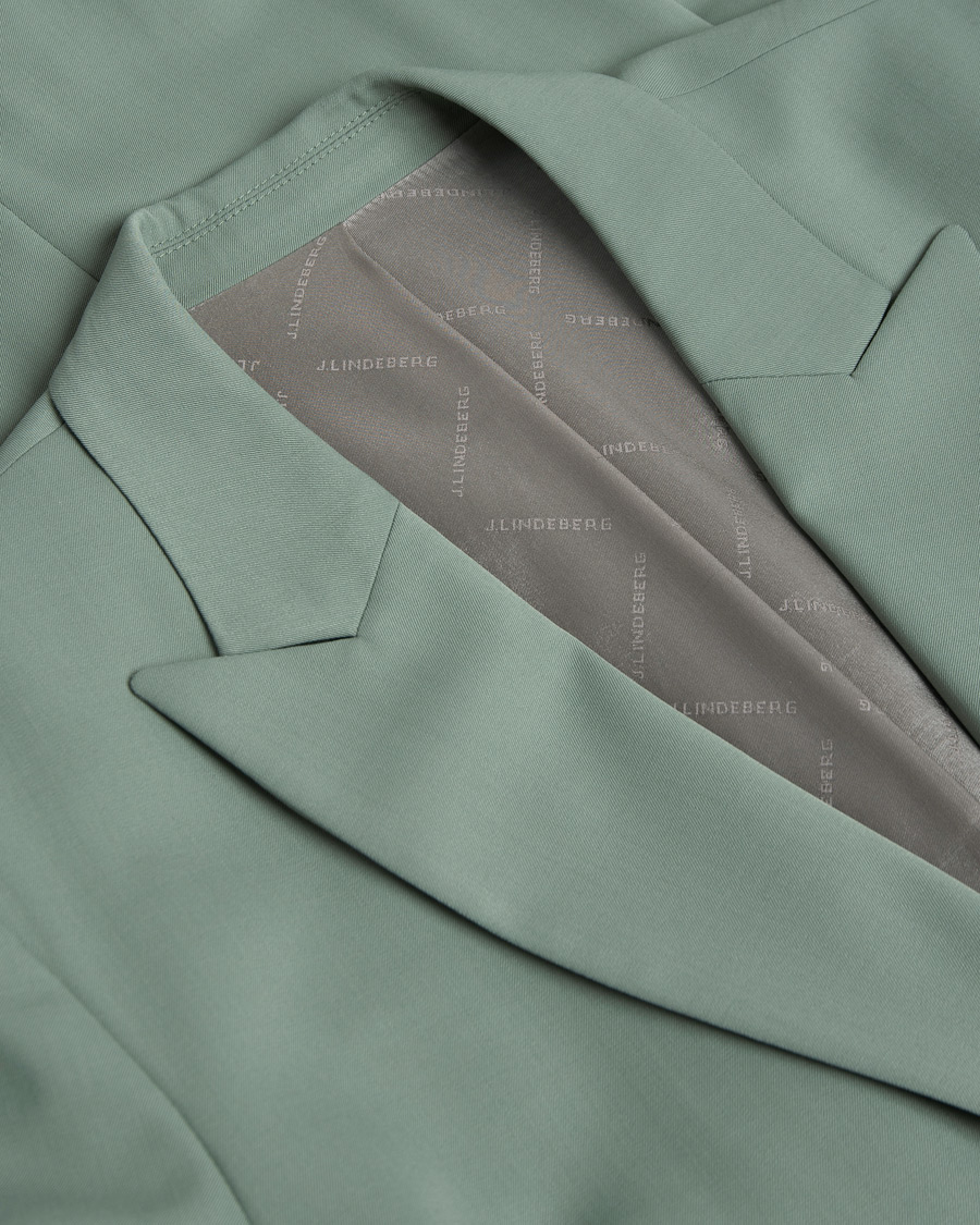Herre | J.Lindeberg Summer Wool Twill Suit Sage 48/50 | Pre-owned | J.Lindeberg Summer Wool Twill Suit Sage 48/50