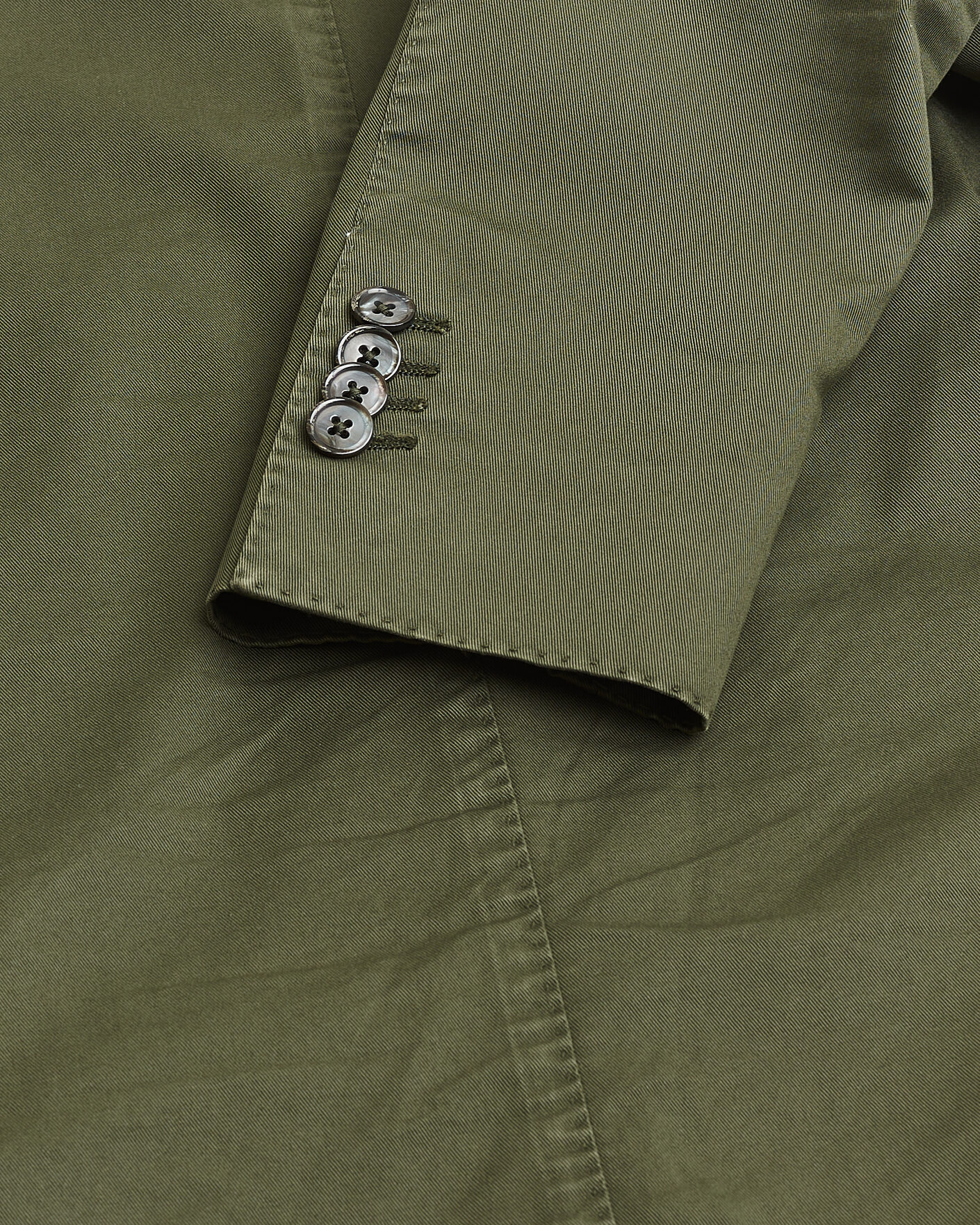 Herre | Pre-owned Dressjakker | Pre-owned | L.B.M. 1911 Jack Regular Fit Cotton Stretch Blazer Green 46