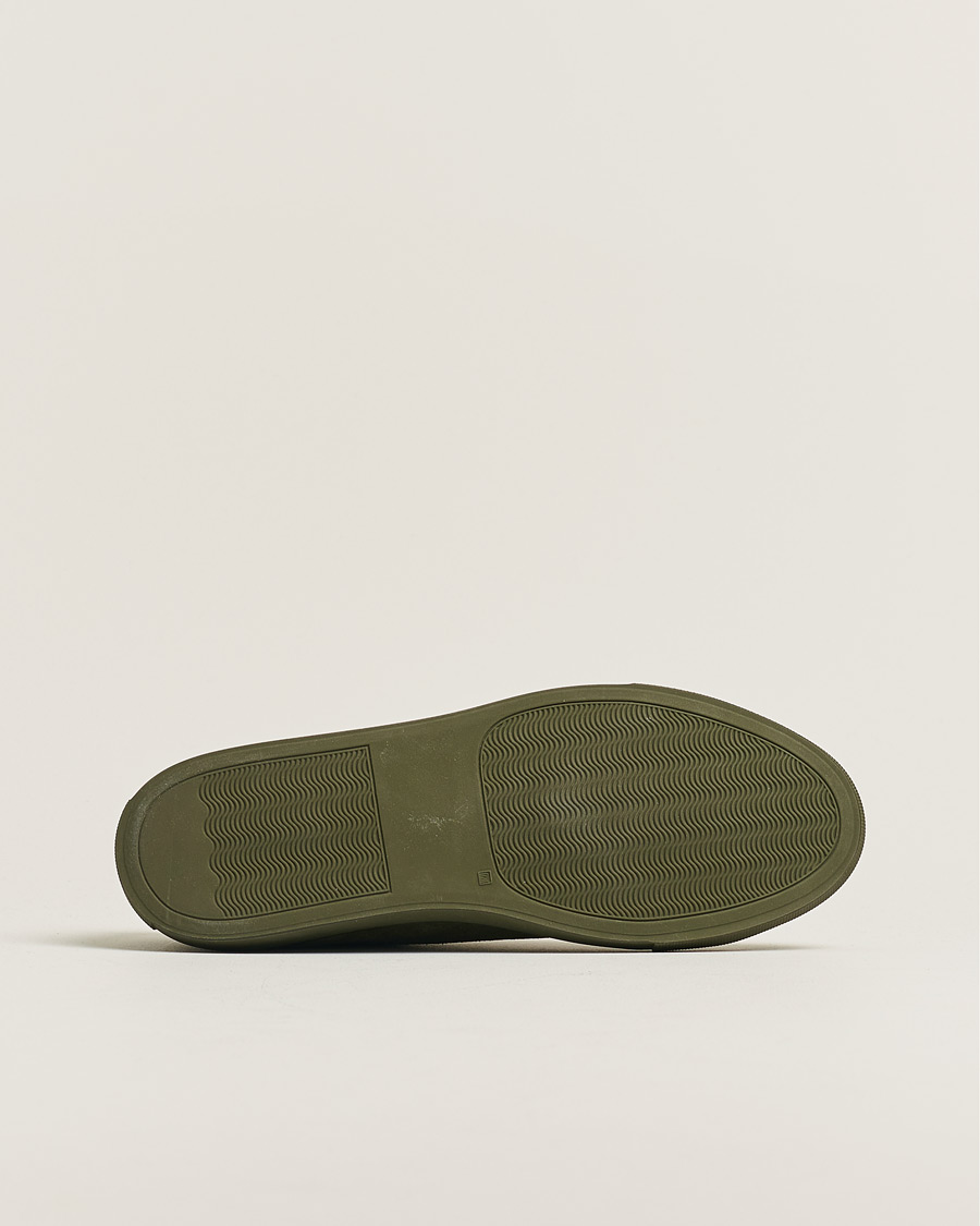 Herre | Common Projects Original Achilles Suede Sneaker Army Green 40 | Pre-owned | Common Projects Original Achilles Suede Sneaker Army Green 40