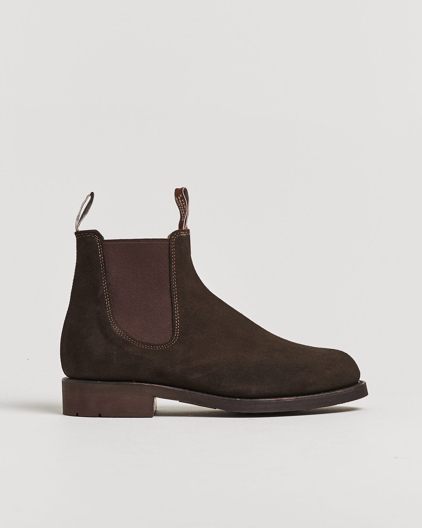 Herre | Pre-owned Randsydde sko | Pre-owned | R.M.Williams Gardener G Boot Chocolate Suede UK7 - EU41