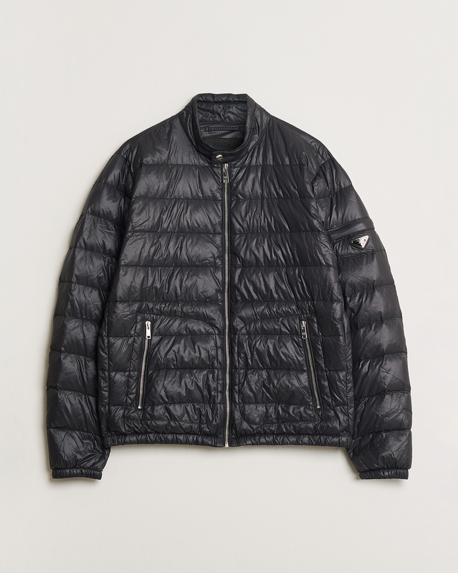 Herre | Pre-owned Jakker | Pre-owned | Prada Lightweight Nylon Down Jacket Black 54