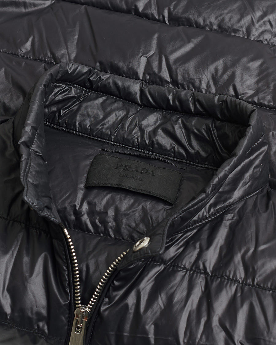 Herre | Pre-owned Jakker | Pre-owned | Prada Lightweight Nylon Down Jacket Black 54