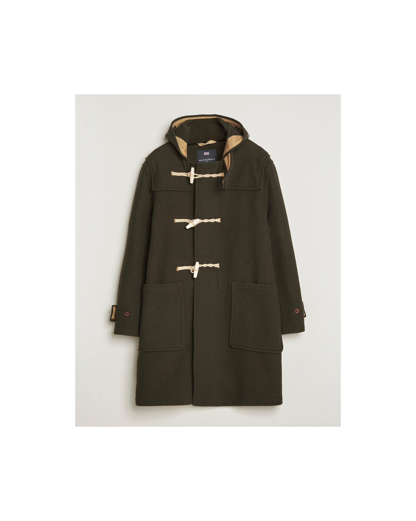 Herre | Pre-owned Jakker | Pre-owned | Gloverall 575 Monty Original Duffle Coat Brown S