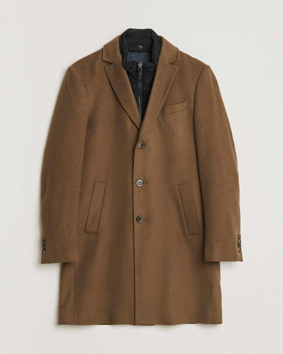 Herre | Pre-owned Jakker | Pre-owned | Sand Copenhagen Cashmere Blend Coat Brown 48