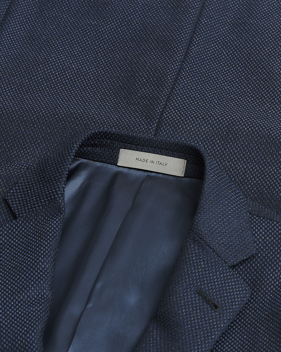 Herre | Pre-owned Dressjakker | Pre-owned | Corneliani Wool & Cashmere Blazer Navy 48