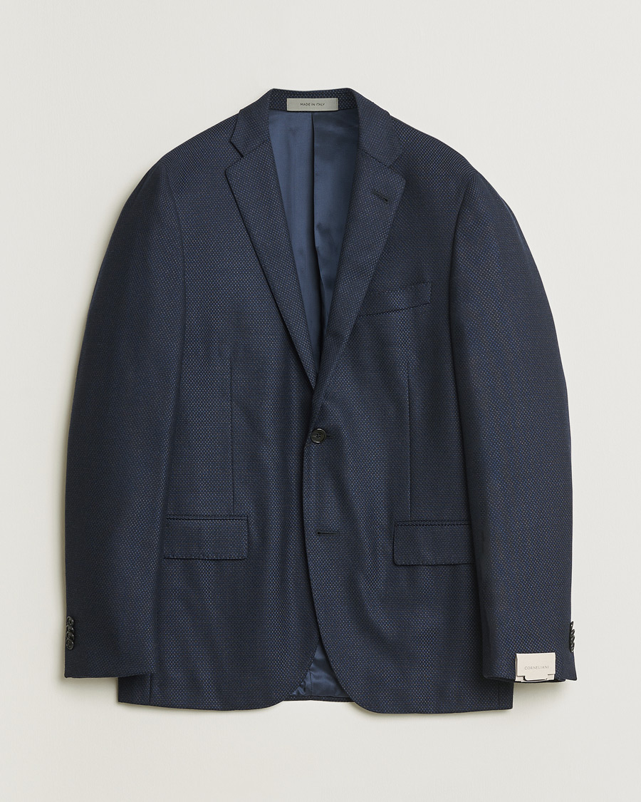 Herre | Pre-owned Dressjakker | Pre-owned | Corneliani Wool & Cashmere Blazer Navy 50