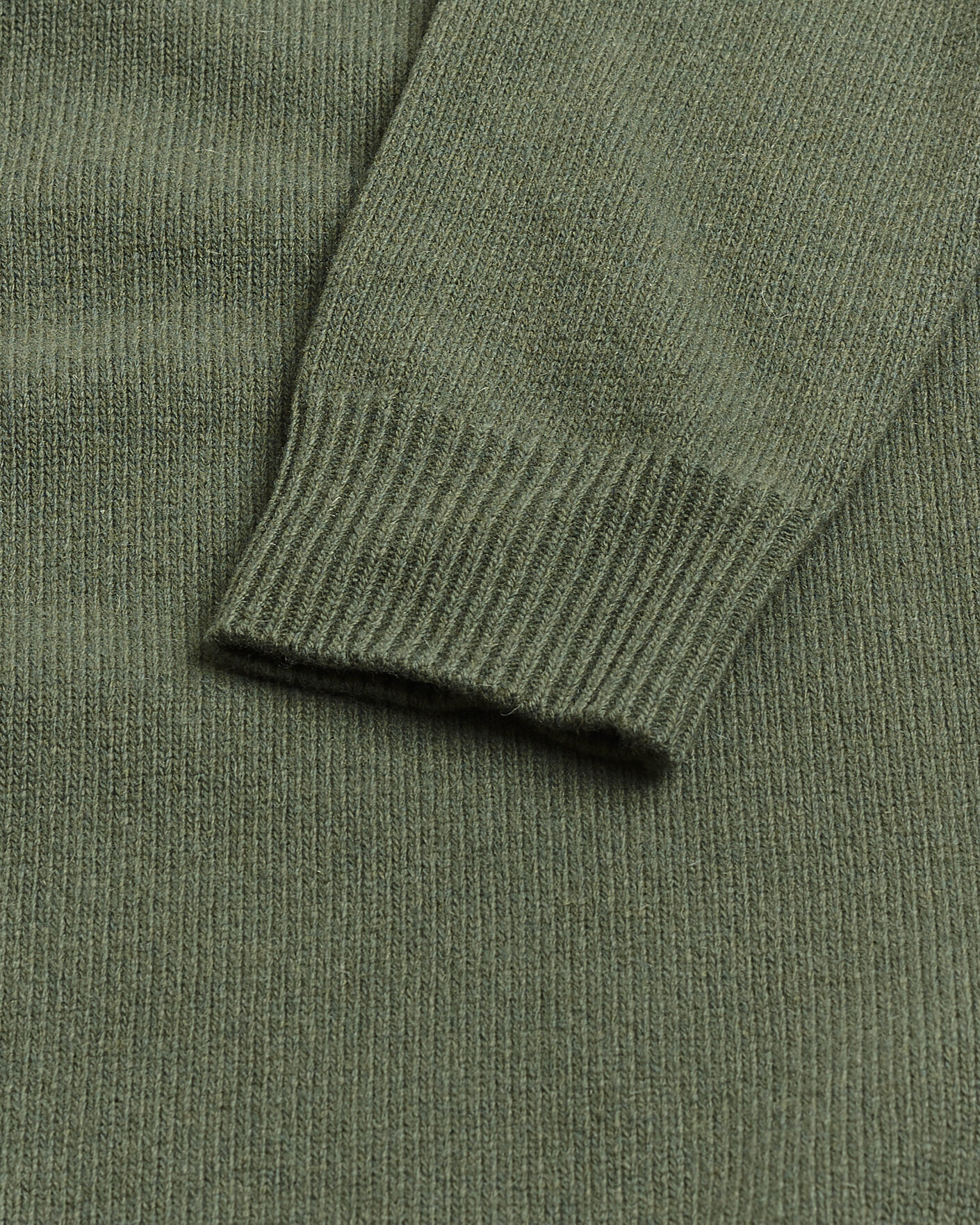 Herre | Pre-owned Gensere | Pre-owned | Stone Island Knitted Lambswool Crew Neck Military Green M