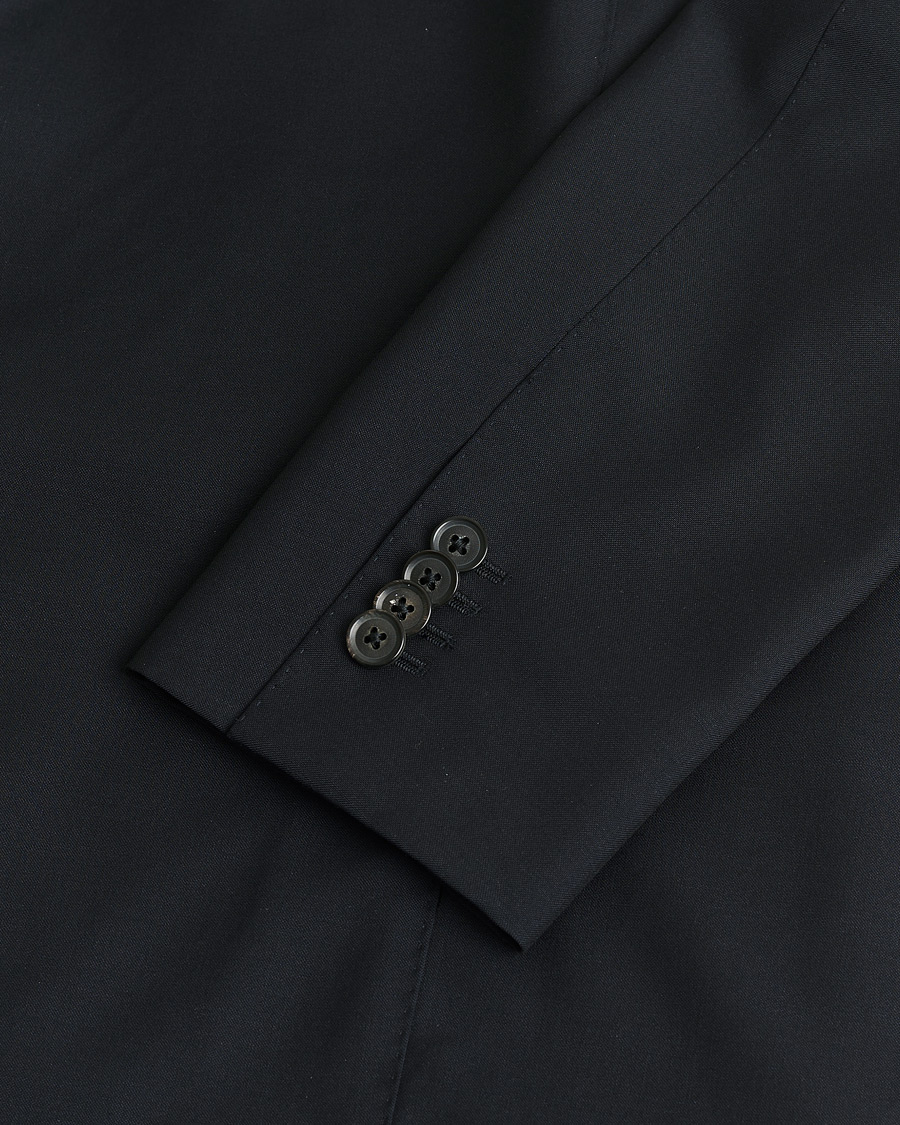 Herre | Caruso Mohair Blend Aida 3-Piece Suit Navy 50 | Pre-owned | Caruso Mohair Blend Aida 3-Piece Suit Navy 50