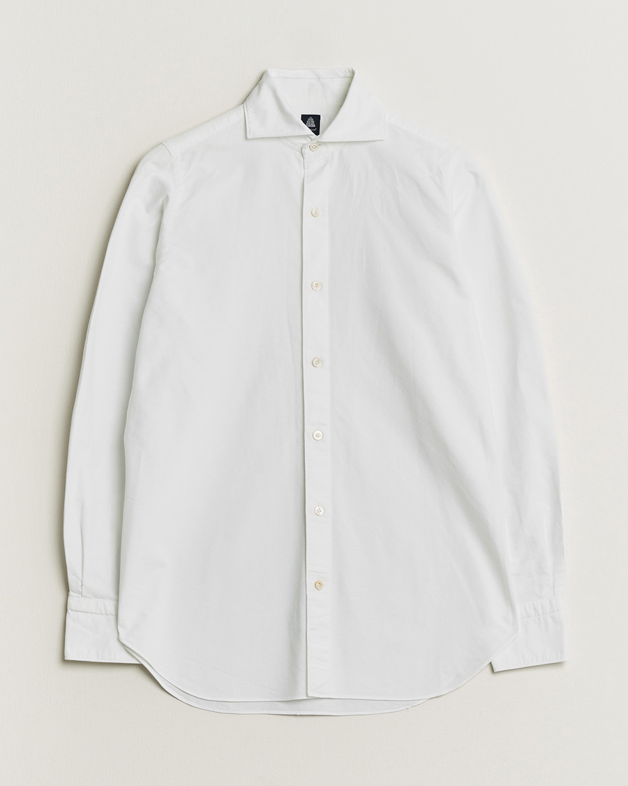 Herre | Pre-owned Skjorter | Pre-owned | Finamore Napoli Gaeta Oxford Cut Away Shirt White S