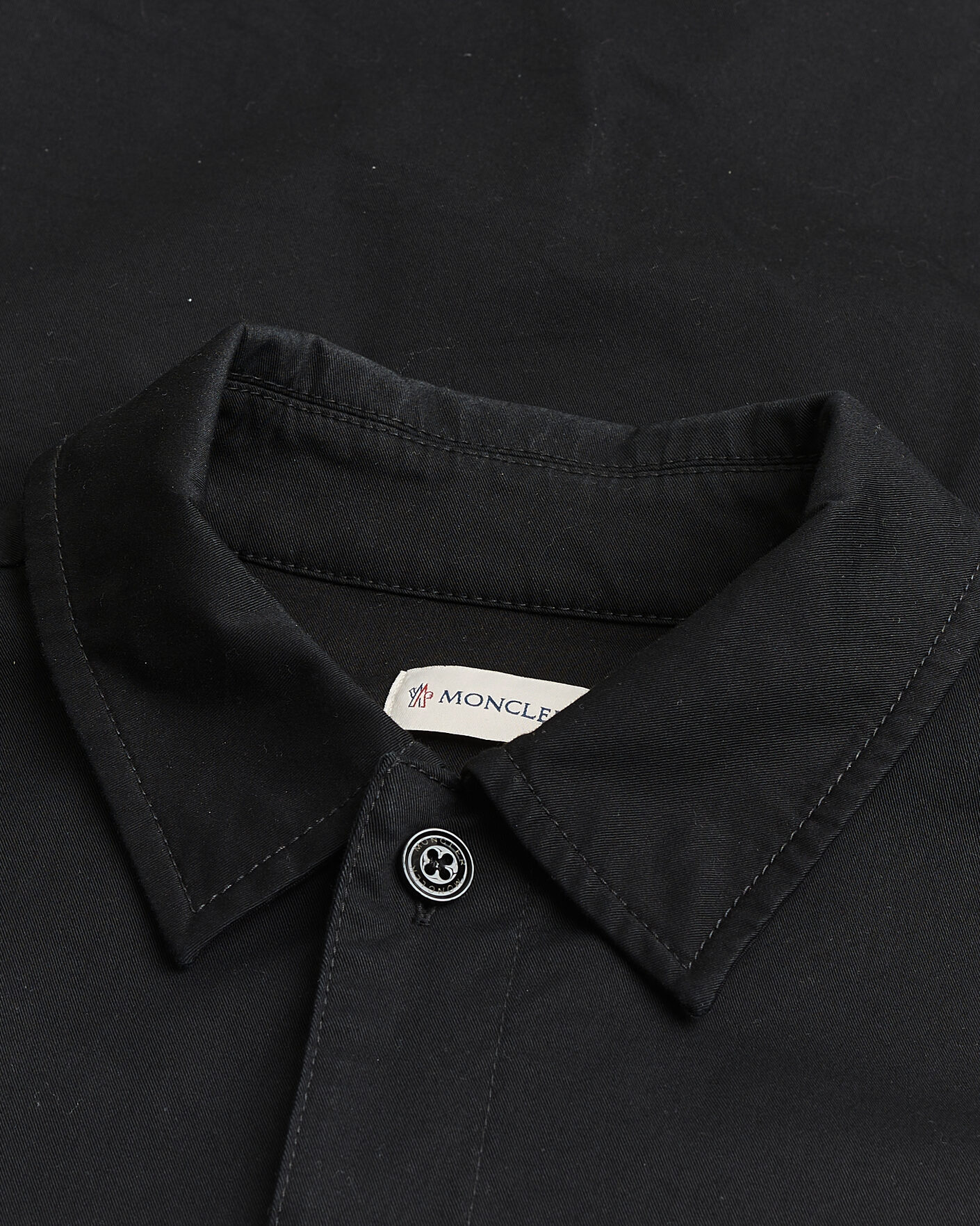 Herre | Pre-owned Skjorter | Pre-owned | Moncler Double Pocket Overshirt Black L