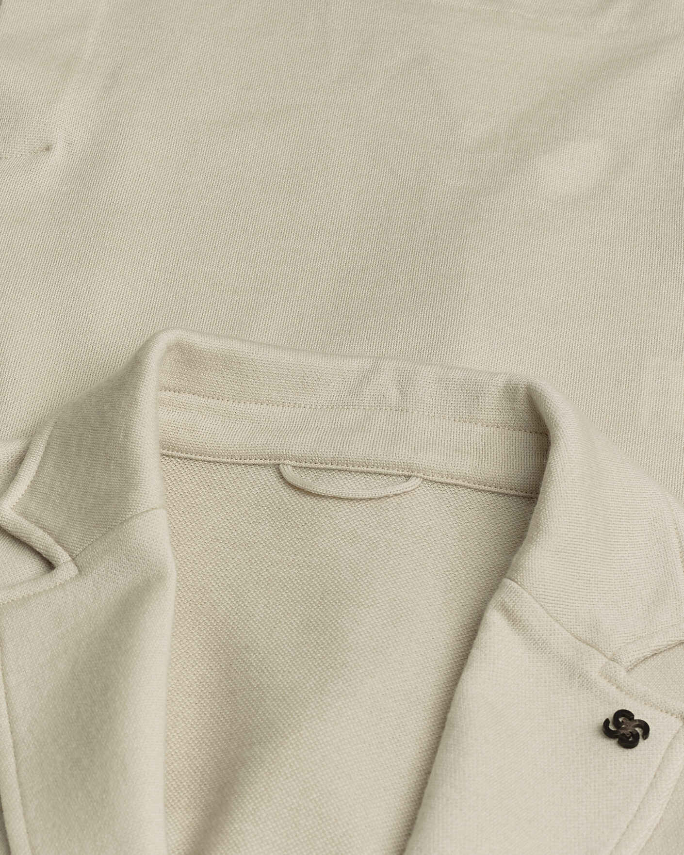 Herre | Pre-owned Dressjakker | Pre-owned | Gran Sasso Wool Knitted Blazer Cream 50