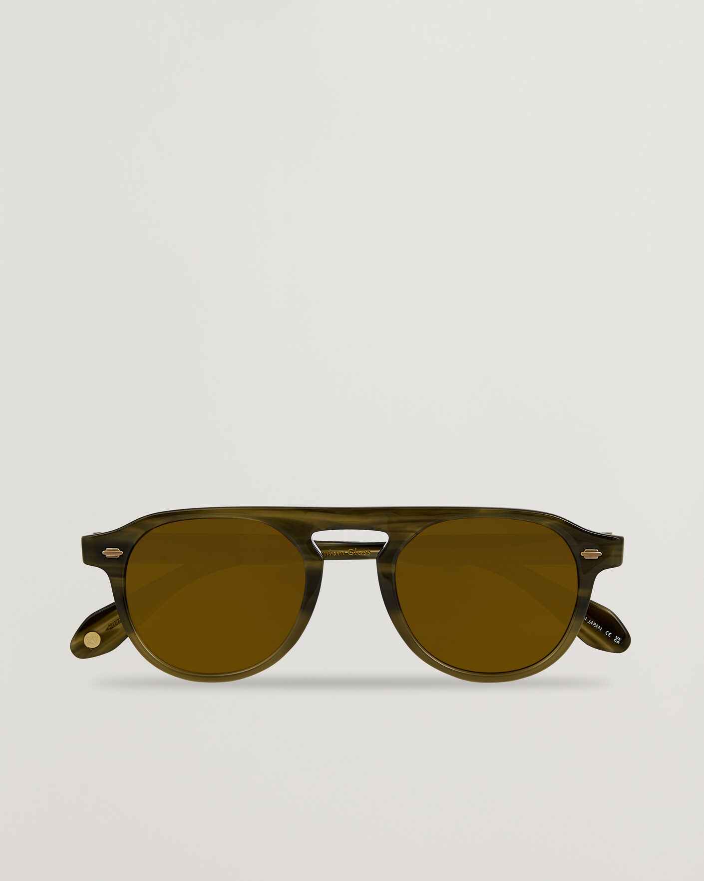 Herre | Pre-owned Assesoarer | Pre-owned | Garrett Leight Harding Sunglasses Army Drift