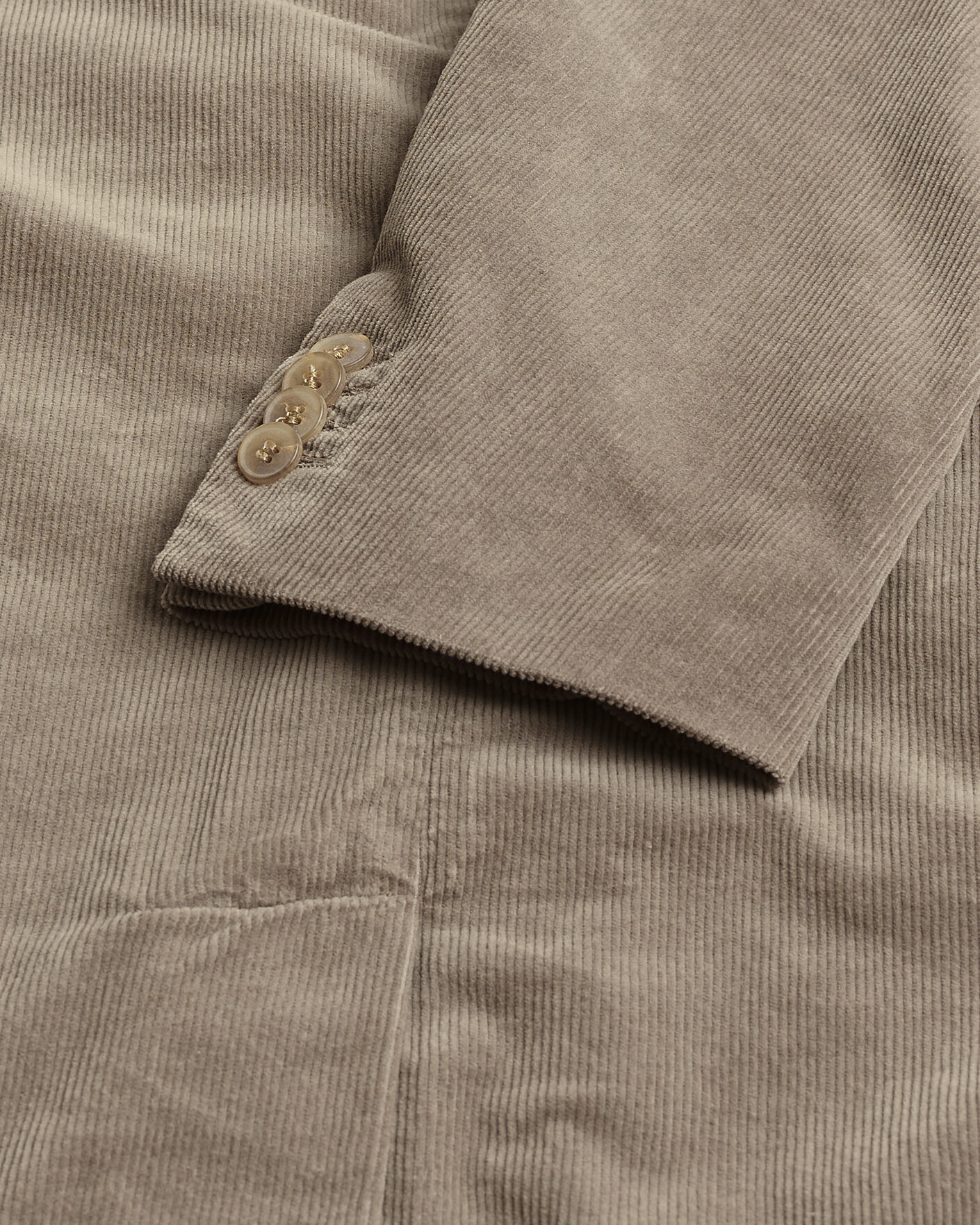 Herre | Pre-owned Dressjakker | Pre-owned | Sunspel Relaxed Corduroy Blazer Taupe UK42 - EU52