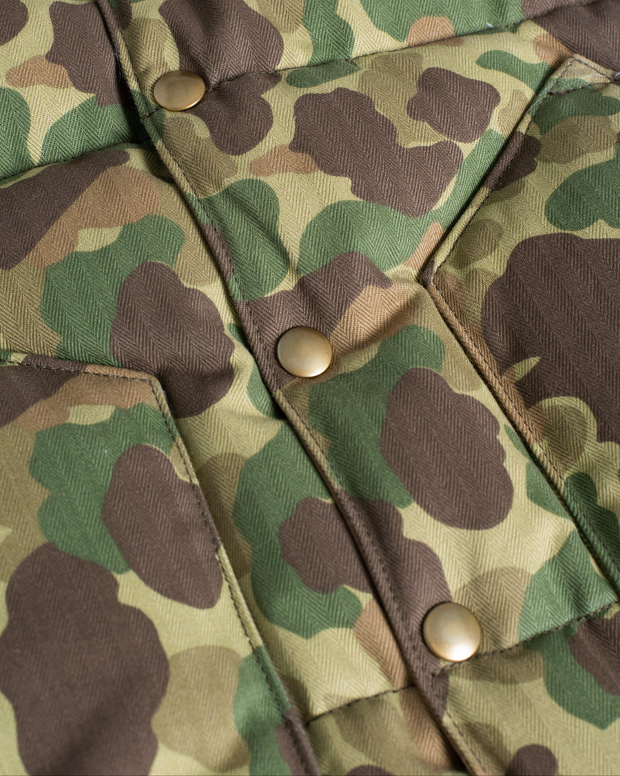 Herre | The Real McCoy's Frogskin Down Vest S | Pre-owned | The Real McCoy's Frogskin Down Vest S