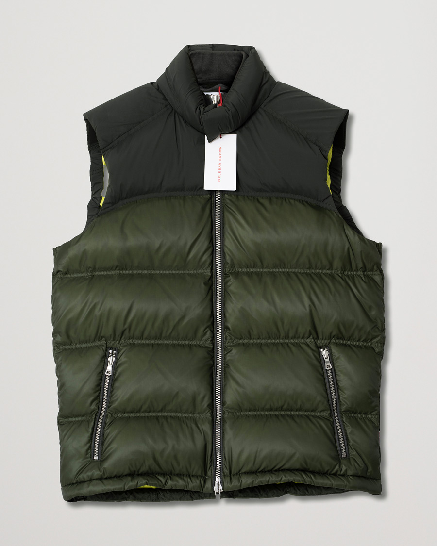 Herre | Jakker | Pre-owned | Orlebar Brown Issac Down Vest Forest Green L