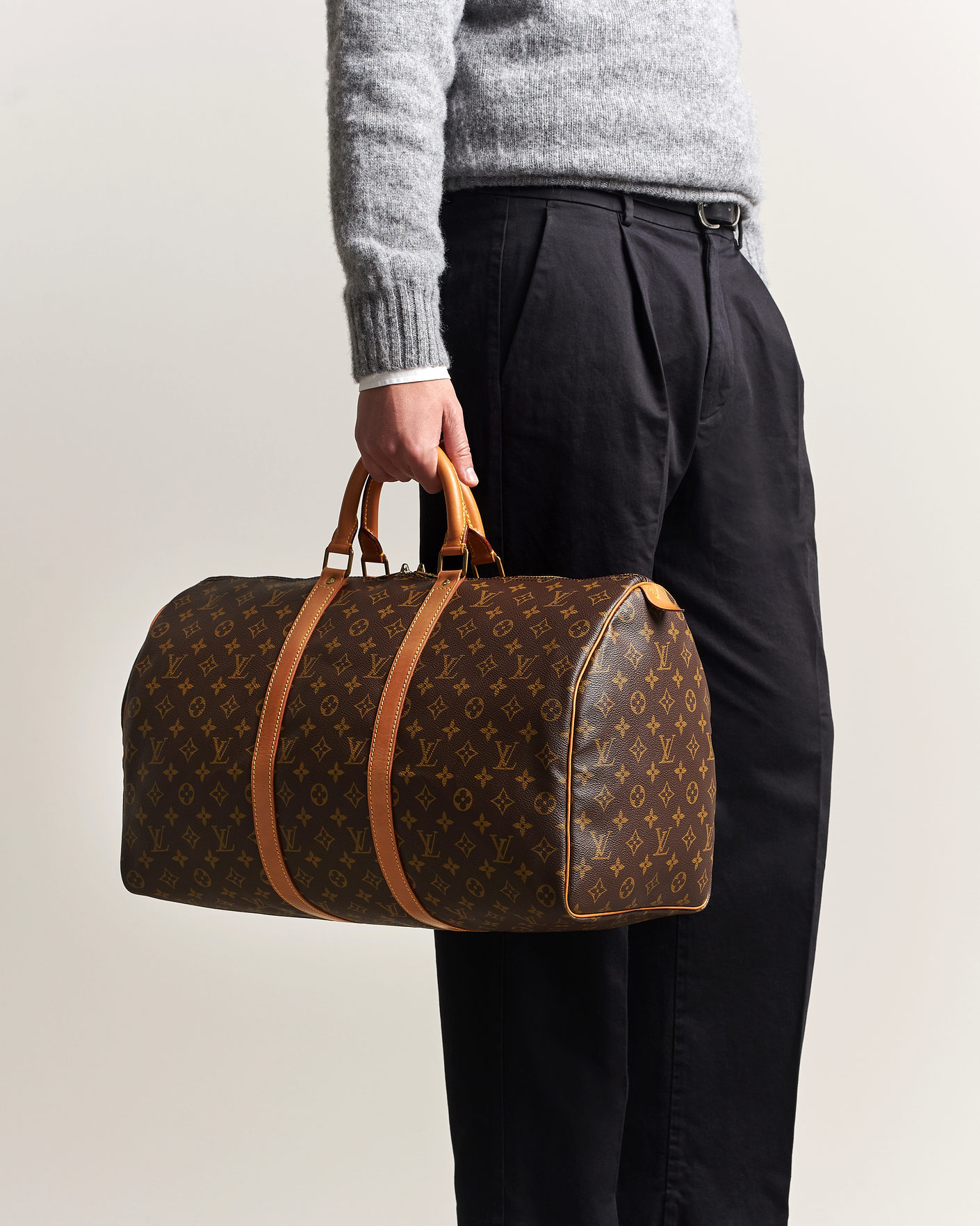 Herre | Louis Vuitton Pre-Owned Keepall 50 Bag Monogram  | Louis Vuitton Pre-Owned | Keepall 50 Bag Monogram 