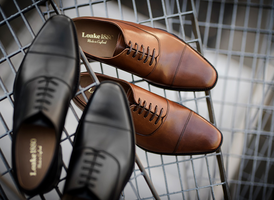 Kongen blant penskoene - plain cap toe oxford