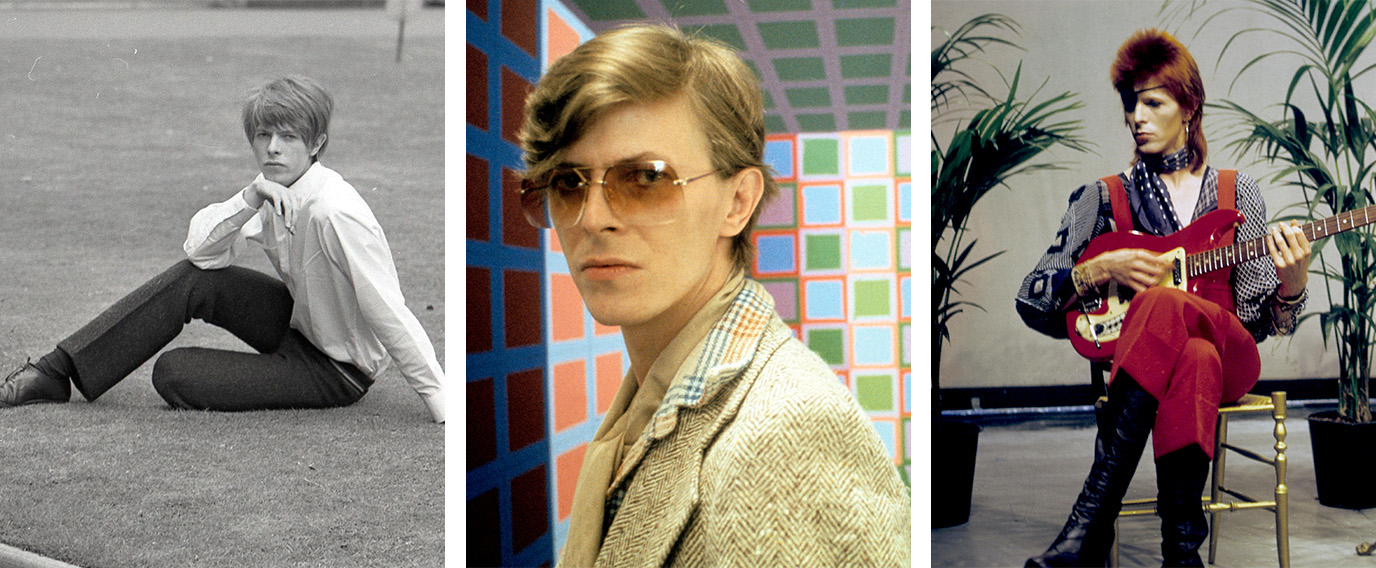 Style icon David Bowie and his alter egos