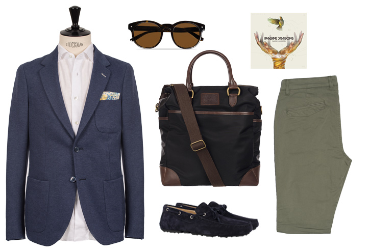 Strikket sommerblazer